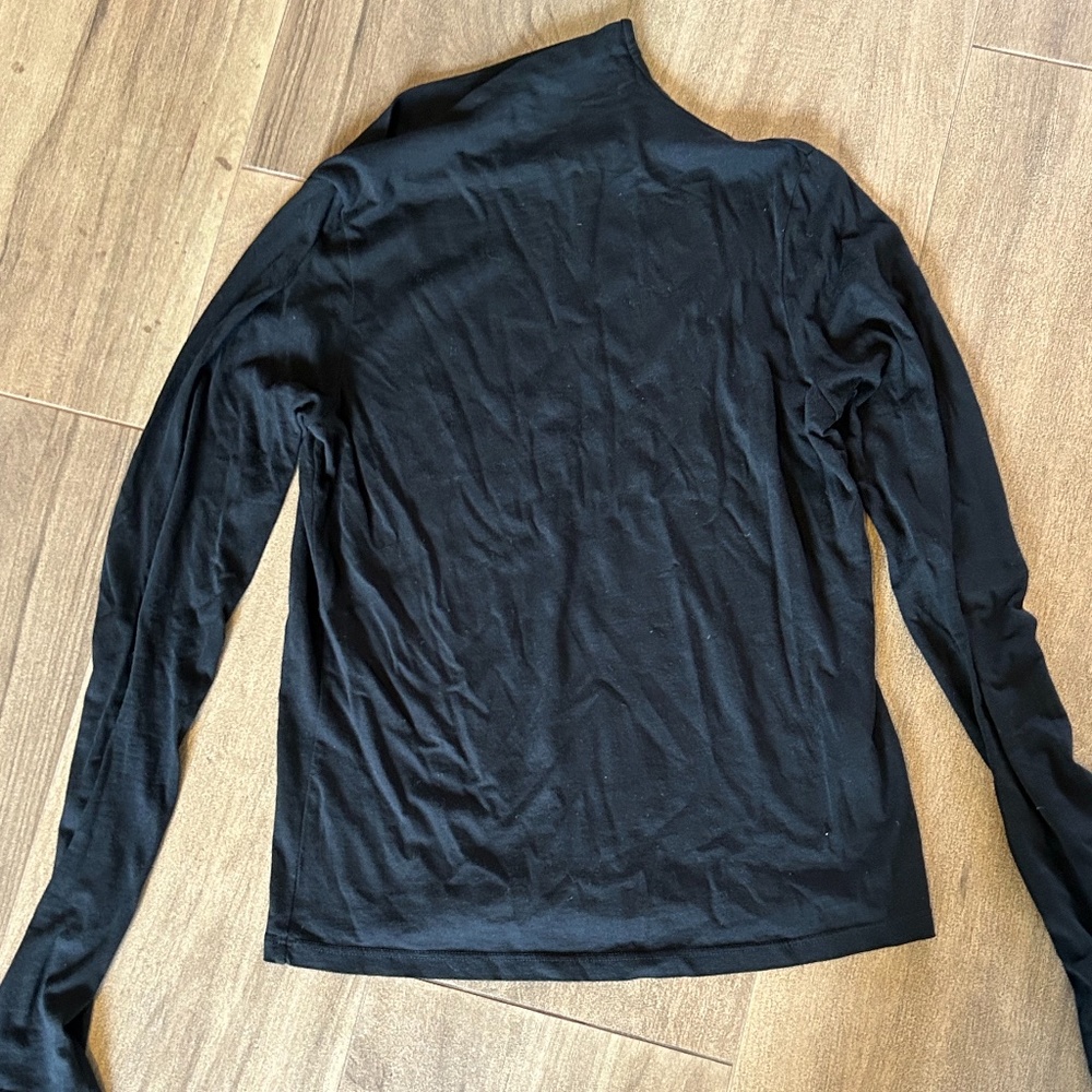 REVOLVE Trave Emma Draped Mock Neck Top